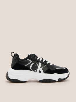 Calvin Klein Jeans: Чёрные кроссовки 