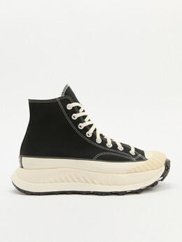 Converse: Чёрные кроссовки 