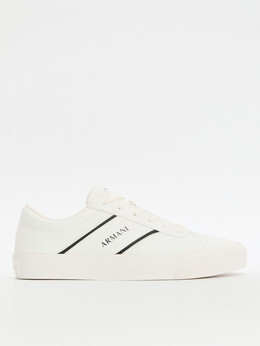 Armani Exchange: Белые кроссовки 