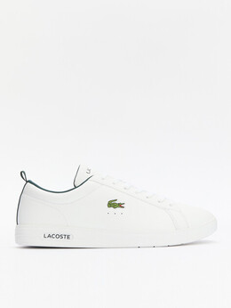 Lacoste: Белые кроссовки 