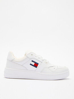 Tommy Jeans: Белые кроссовки 