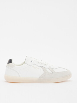 Pepe Jeans: Белые кроссовки 