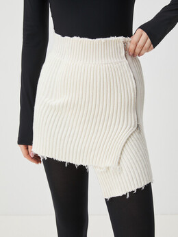 Mm6 Maison Margiela: Белая юбка 