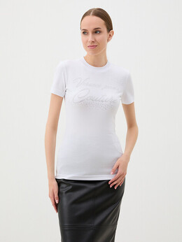 Versace Jeans Couture: Белая футболка 