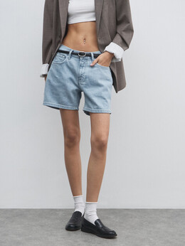 Pepe Jeans: Голубые шорты 