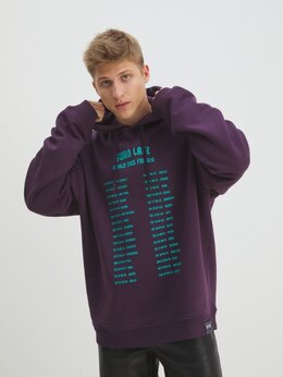 Versace Jeans Couture: Тёмная толстовка 