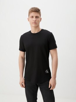 Calvin Klein Jeans: Чёрная футболка 