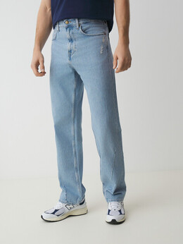 Pepe Jeans: Голубые джинсы 