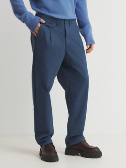 Pepe Jeans: Синие брюки 