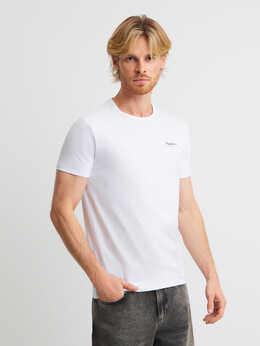 Pepe Jeans: Белая футболка 
