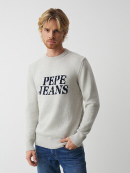 Pepe Jeans: Светлый свитер 