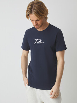 Fila: Тёмная футболка 