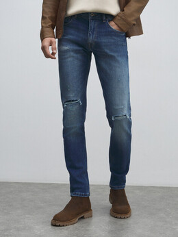 Pepe Jeans: Синие джинсы 