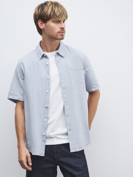 Pepe Jeans: Голубая рубашка 