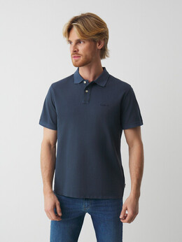 Pepe Jeans: Синяя футболка 