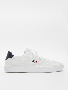 Lacoste: Белые кроссовки 