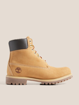 Timberland: Светлые ботинки 