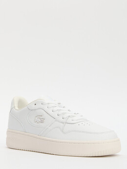 Lacoste: Белые кроссовки 