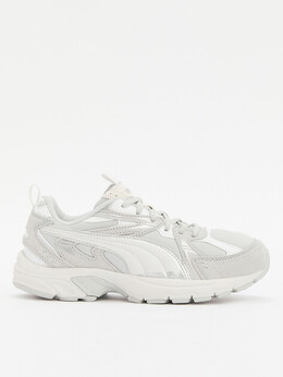 Puma: Серые кроссовки 