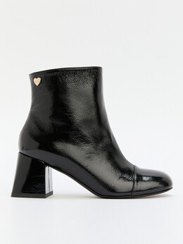 Love Moschino: Чёрные ботинки 