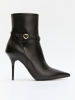 Love Moschino: Чёрные ботинки 