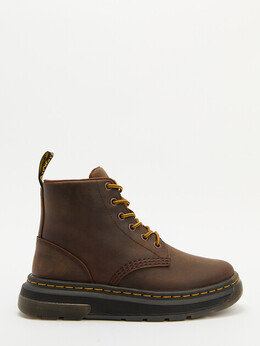 Dr. Martens: Тёмные ботинки 