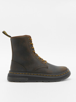 Dr. Martens: Тёмные ботинки 