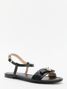 Love Moschino: Чёрные сандалии 