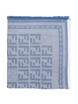 FENDI: Светлый шарф 