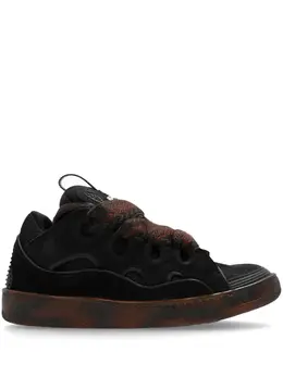 Lanvin Curb Lite logo-patch sneakers 23872447