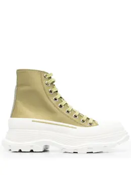 Alexander McQueen chunky-soled high-top sneakers 18699968