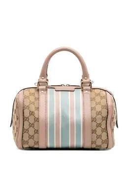 Gucci 2016-2025 Small GG Canvas Web Joy Boston Bag satchel 32166677