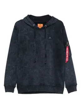 Alpha Industries: Синяя толстовка 