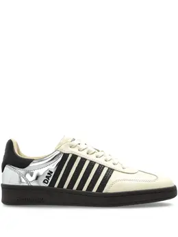 Dsquared2 panelled leather sneakers 30400357