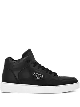 Philipp Plein leather hi-top sneakers 30580361
