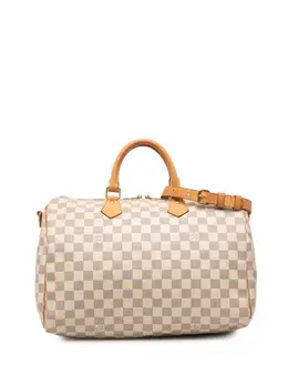 Louis Vuitton 2013 Damier Azur Speedy Bandouliere 35 satchel 32184545