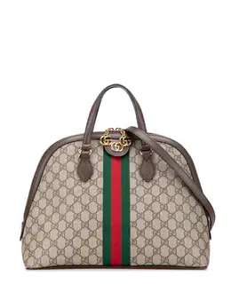 Gucci 2000-2015 Medium GG Supreme Ophidia Web satchel 32162282