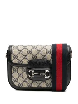 Gucci 2016-2025 Mini GG Supreme Horsebit 1955 crossbody bag 32167551