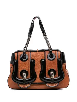 Fendi 2000-2010 Medium Leather B Bag Top Handle Bag handbag 31998168