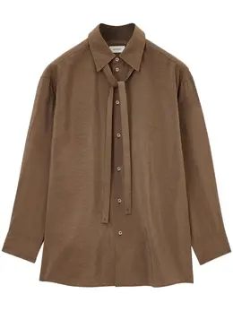 LEMAIRE: Коричневая рубашка 