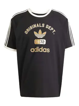 adidas: Футболка с принтом 