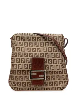 Fendi Pre-Owned: Коричневая сумка через плечо 