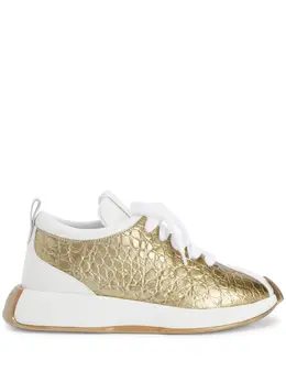 Giuseppe Zanotti Ferox crocodile-print sneakers 22053315