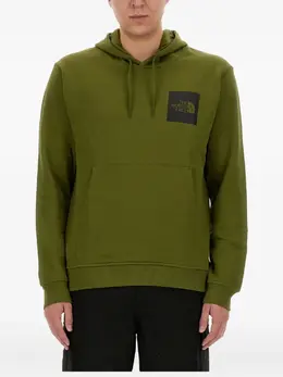 The North Face: Зелёная толстовка  Logo
