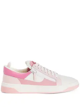 Giuseppe Zanotti 94 panelled low-top leather sneakers 20748681