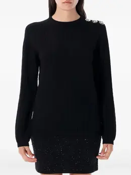 Balmain: Свитер на пуговицах 