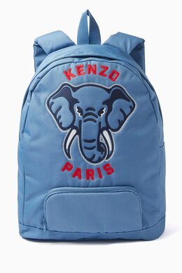 Kenzo Embroidered-elephant Backpack 217438472_14