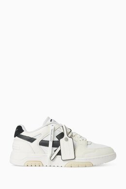 Off-White Slim Out Of Office Low-Top Sneakers in Leather 217450047_26