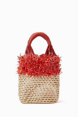 Nannacay x PatBO Lis Bucket Bag in Raffia 217817912_22