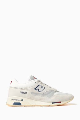 New Balance Made in UK 1500 Vintage Sport Sneakers in Mesh & Suede 217346171_26